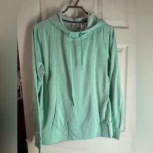 Avia Light Green Women's Cowl Neck Sweater